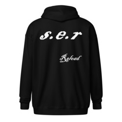 s.e.r - zipper hoodie