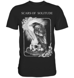 Scars of Solitude - Crow - T-Paita