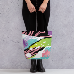 Tote Bags - All Over Printed Collection - 100 pcs