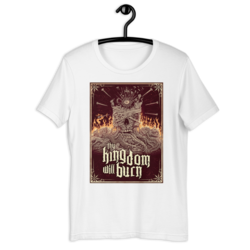 Thy Kingdom Will Burn - Album Cover - Premium T-Paita