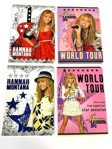 Hanna montana vihkot 10 kpl 0,19€ kpl