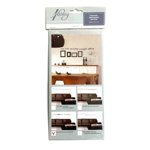 Seinätarra lajitelma 12 kpl 0,59€ kpl