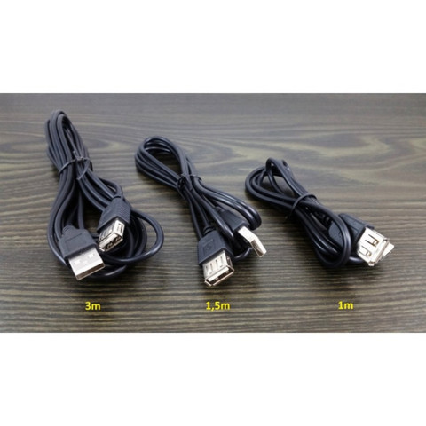 USB&USB jatkokaapeli 1m 12 kpl 0,59€ kpl
