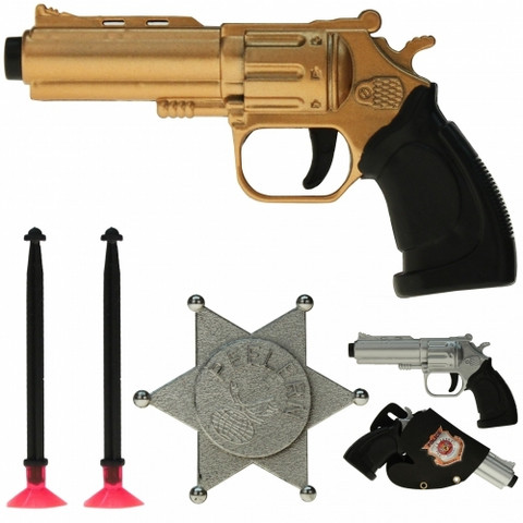 Revolveri+Sheriffin tähti+kotelo+imukupit 24kpl 0,49€ sarja