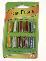 Auton sulakkeet 12 pkt 0,59€ pkt.