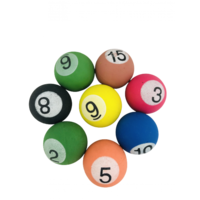 Pomppupallo Biljardi 3,2cm 25kpl 0,25€ kpl