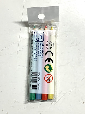 Puuvärikynä paketti 4kpl 30pkt 0,15€ pkt