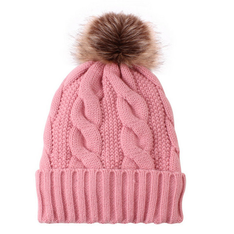 Neule tupsupipo Pinkki