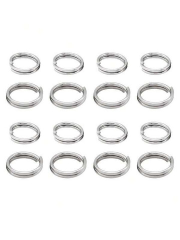 Teräs koru lenkkejä 100kpl koko 8mm