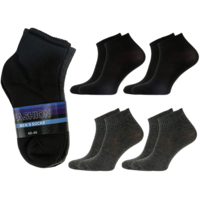 Miesten matalavarsi puuvilla sukat 10kpl 1,59€ 4 paria 0,39€ pari