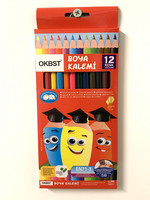 Puuvärit 18cm 12pkt 0,89€ pkt