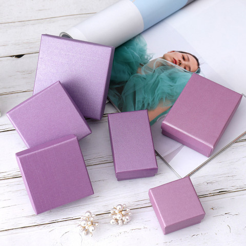 Lahja pakkauskotelo Purple 7x9x3cm 10 kpl 0,39€ kpl