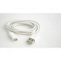 USB mikro usb kaapeli Valkoinen 12 kpl 0,49€ kpl