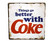 Nostalgisia Coca-Cola peltikylttejä 24kpl 3,50€ kpl
