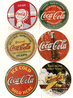 Nostalgisia isoja Coca-Cola peltikylttejä 25kpl 3,50€ kpl