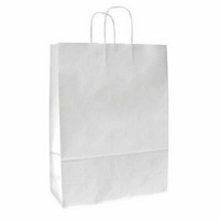 Paperinen kauppakassi Valkoinen nyörisangat 20 kpl 0,39€ kpl