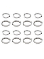 Teräs koru lenkkejä 100kpl koko 6mm