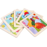 Puu palapeli 15x15cm 10 erilaista aihetta 0,79€ kpl