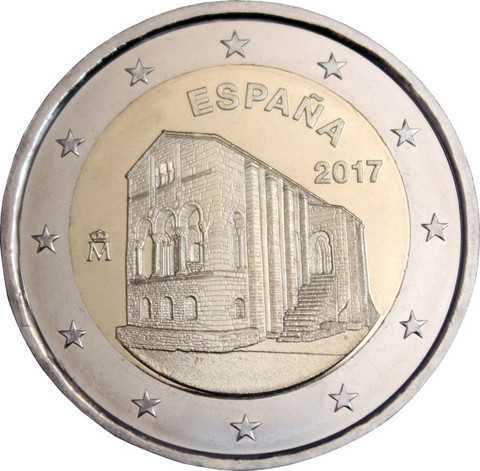 Espanja 2 € 2017 Santa María del Noronco