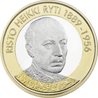 Suomi 5 € 2017 Suomen Presidentit - Risto Ryti UNC