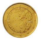 Suomi 2 € 2015 Jean Sibelius kullattu
