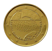 Suomi 2 € 2015 Akseli Gallen-Kallela kullattu
