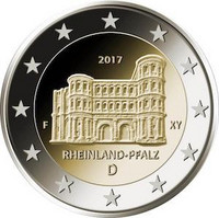 Saksa 2 € 2017 Rheinland-Pfalz
