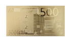 Euroopan Unioni 500 € 24k kultaus