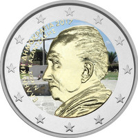 Kreikka 2 € 2017 Nikos Kazantzakis väritetty