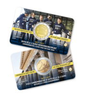 Belgia 2 € 2017 Gentin yliopisto 200 v. coincard BU