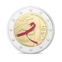 Ranska 2 € 2017 Roosannauhan päivä 25 v. Proof
