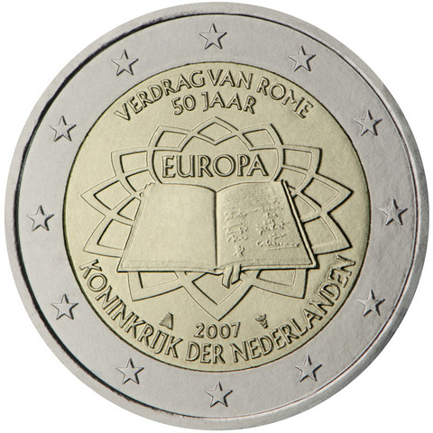 Alankomaat 2 € 2007 Rooman Sopimus