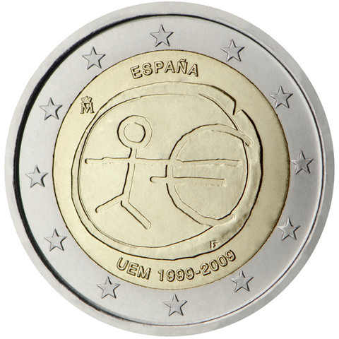 Espanja 2 € 2009 EMU
