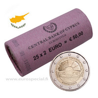 Kypros 2 € 2017 Pafos - Euroopan kulttuuripääkaupunki RULLA