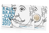 Portugali 2 € 2017 Raúl Brandão Proof