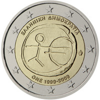 Kreikka 2 € 2009 EMU