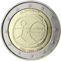 Slovenia 2 € 2009 EMU