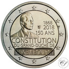 Luxemburg 2 € 2018 Perustuslaki 150 vuotta
