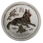 Australia 1 $ 2018 Year of the Dog 1oz Ag