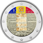 Andorra 2 € 2017 Kansallishymni 100 v. väritetty
