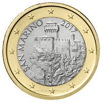 San Marino 1 € 2018 La Césta UNC