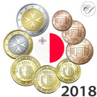 Malta 1s - 2 € 2018 BU