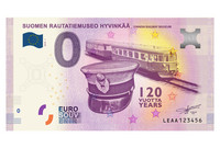 Suomi 0 euro 2018 Suomen Rautatiemuseo II UNC