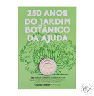 Portugali 2 € 2018 Ajudan kasvitieteellinen puutarha BU coincard