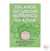 Portugali 2 € 2018 Ajudan kasvitieteellinen puutarha BU coincard