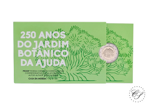 Portugali 2 € 2018 Ajudan kasvitieteellinen puutarha, Proof