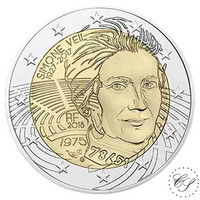 Ranska 2 € 2018 Simone Veil