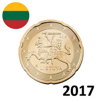 Liettua 20s 2017 Vytis-hevosratsastaja UNC