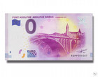Luxemburg 0 euro 2017 Pont Adoplhe Bréck UNC