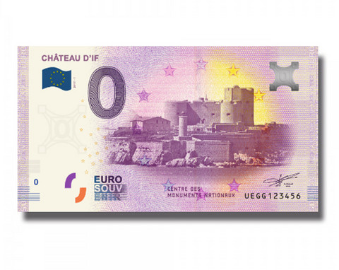 Ranska 0 euro 2018 Château d'If UNC